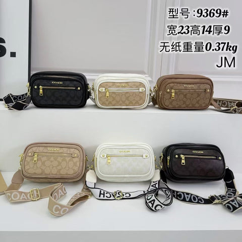 Cross Body Dual Zipper