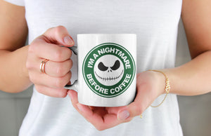 Nightmare Before Coffee Mug