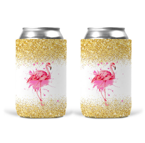 Can Koozie - Flamingo