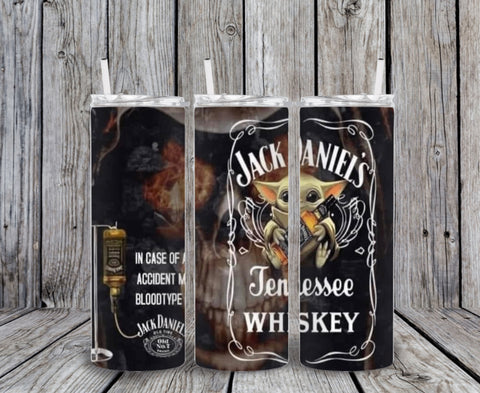 Skinny Tumbler - JD Whiskey
