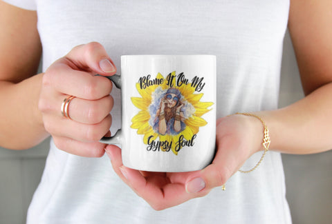 Blame It On My Gypsy Soul Mug
