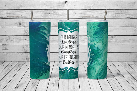 Skinny Tumbler - Friendship Endless