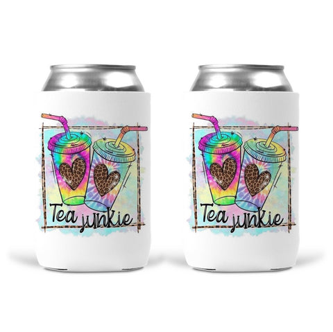 Can Koozie -  Tea Junkie