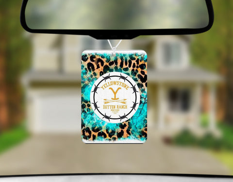 Car Freshener - Yellowstone Barbwire