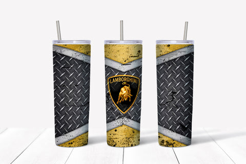 Skinny Tumbler - Lambo Checker