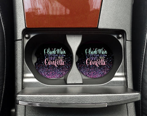 Car Coaster -  Confetti