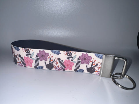 Wristlet Keychain - Jeep Navy