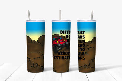 Skinny Tumbler - Off Road