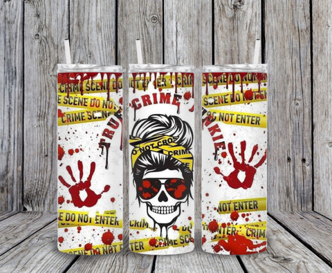 Skinny Tumbler - True Crime Junkie