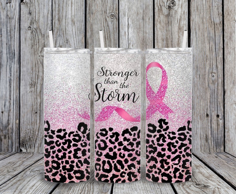 Skinny Tumbler - Stronger Than The Storm
