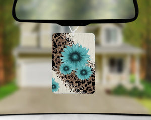Car Freshener - Blue Daisy