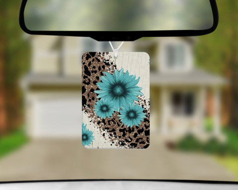 Car Freshener - Blue Daisy