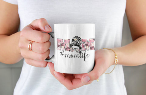 #Mom Life Mug