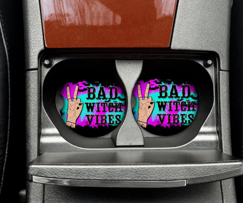 Car Coaster - Bad Witch Vibes