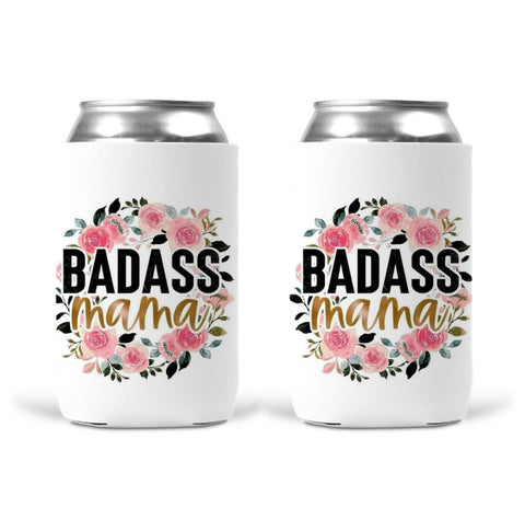 Can Koozie - Badass Mama