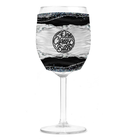 Wine Koozie - One Classy B*tch