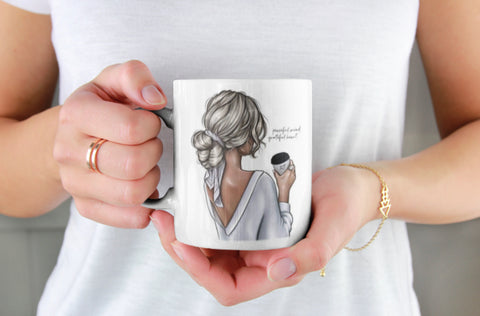 Peaceful Mind, Grateful Heart Mug