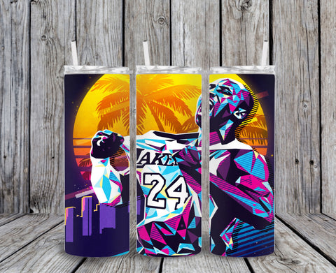 Skinny Tumbler - Basketball 24