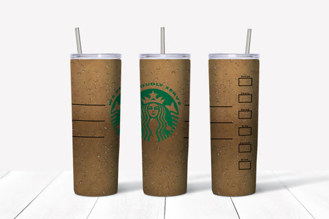 Skinny Tumbler - Starbs Mocha