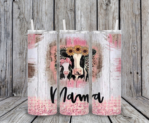 Skinny Tumbler - Mama Cow