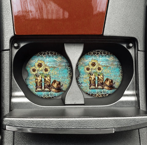 Car Coaster - Vintage Western