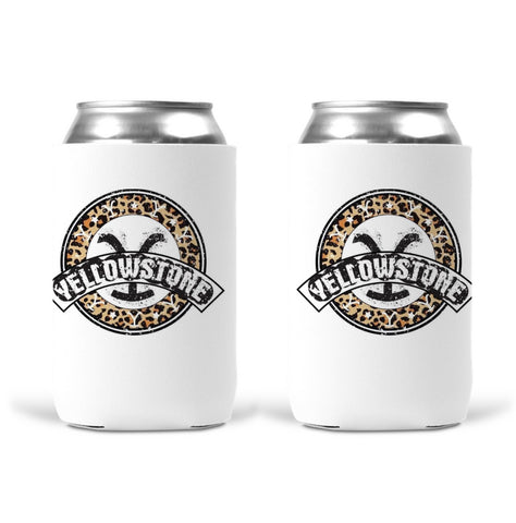Can Koozie -  Yellowstone Leopard