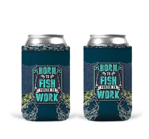 Can Koozie - Born To Fish