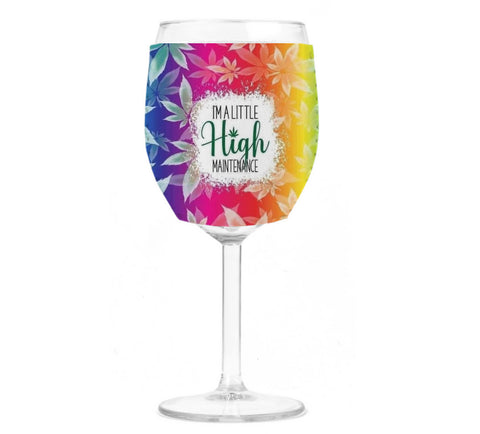 Wine Koozie - High Maintenance