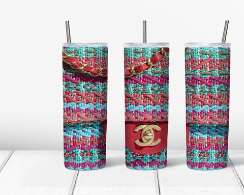 Skinny Tumbler -Knitted CC