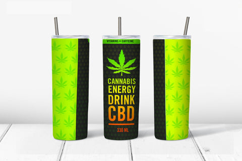 Skinny Tumbler - Cannabis CBD Drink