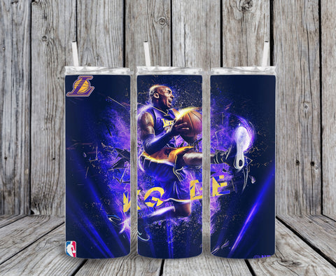 Skinny Tumbler - Basketball Kobe