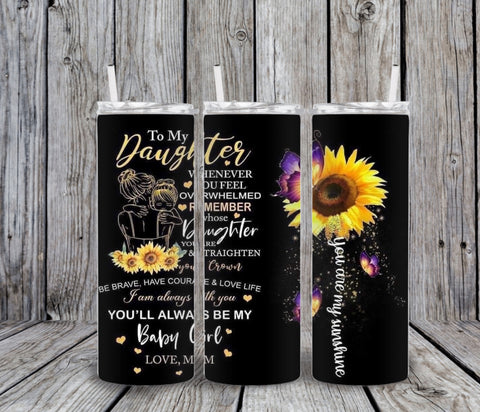 Skinny Tumbler - Daughter Love Mom