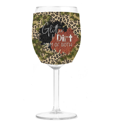 Wine Koozie - Glitter & Dirt