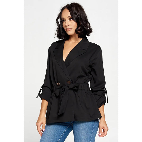 Front Tie Jacket