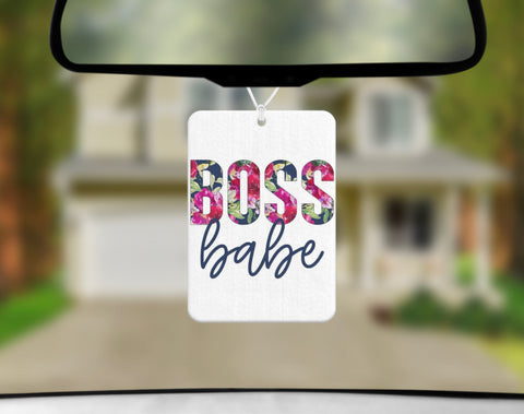 Car Freshener - Boss Babe