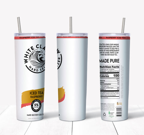 Skinny Tumbler - Claw Raspberry
