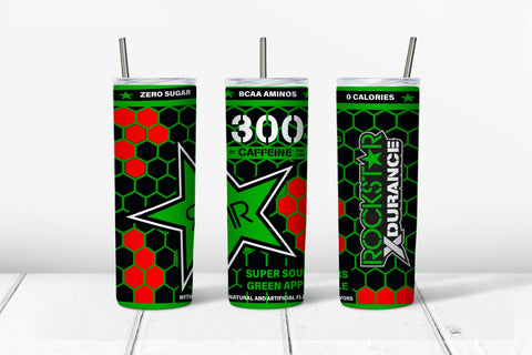 Skinny Tumbler - Energy Green Star