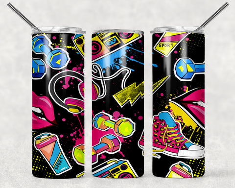 Skinny Tumbler - Retro
