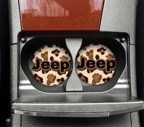 Car Coaster - Jeep Leopard