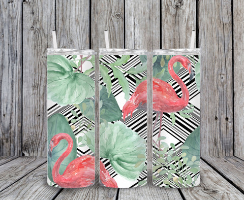 Skinny Tumbler - Flamingo