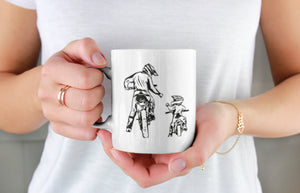 Father Son Dirtbike Mug
