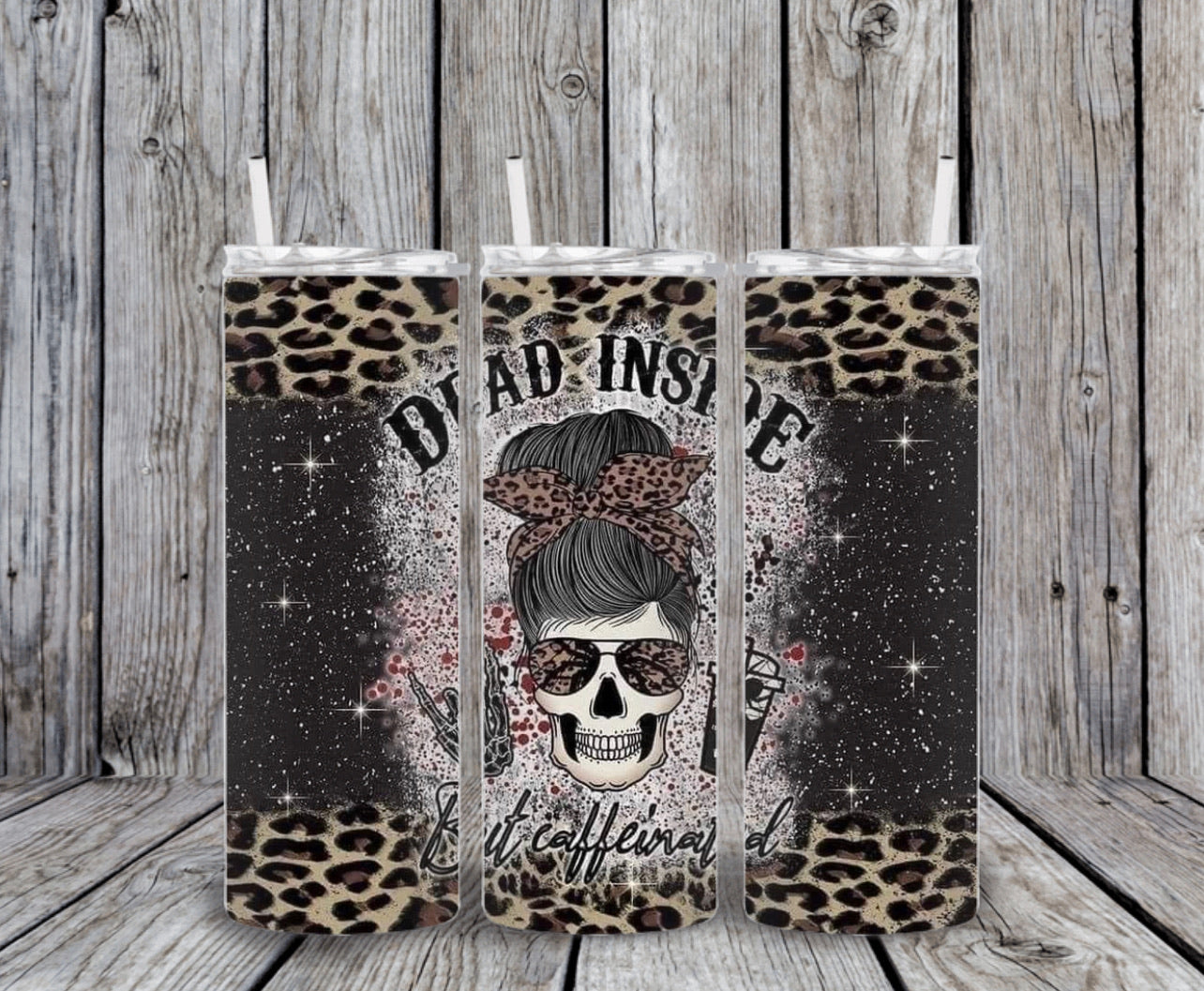 Skinny Tumbler - Dead Inside