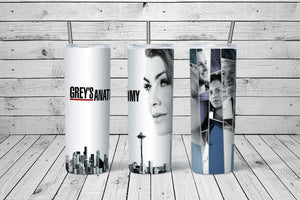 Skinny Tumbler - Grey’s Cast