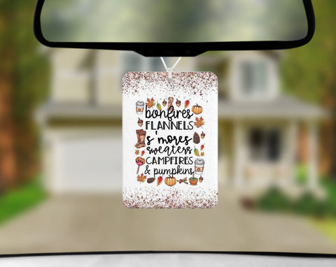 Car Freshener - Bonfires