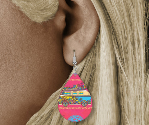 Teardrop Earring - hippy van