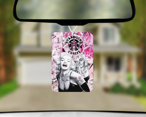 Car Freshener - Starbs Pink
