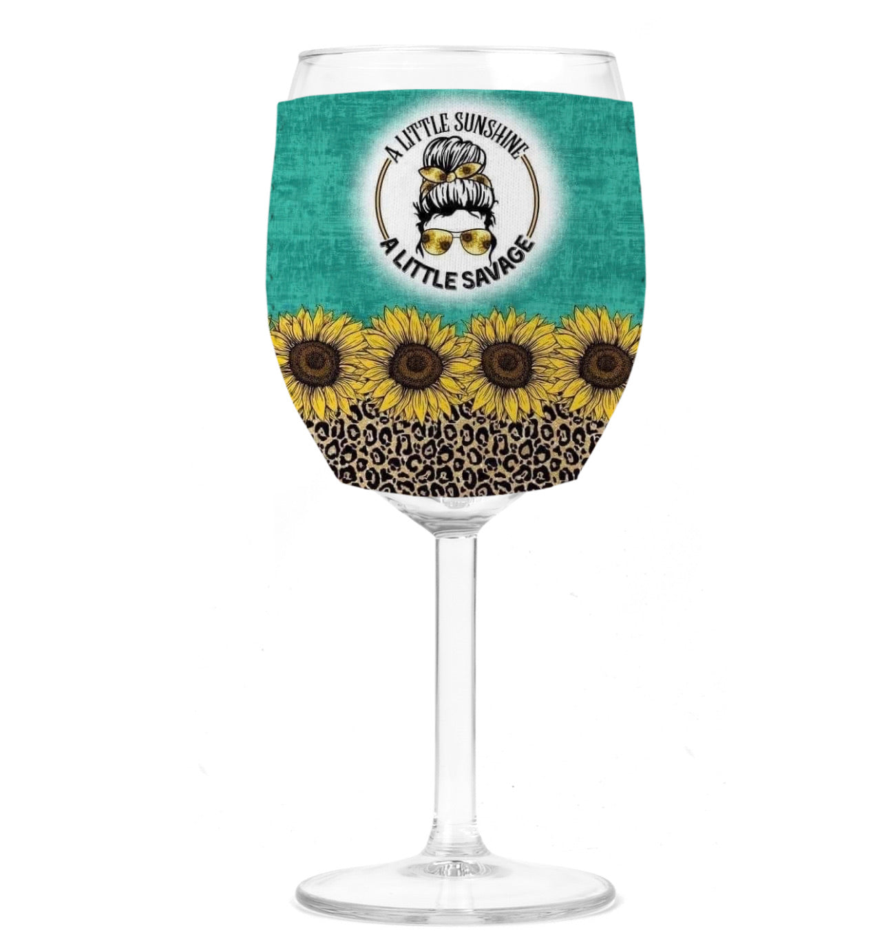 Wine Koozie - A Little Savage