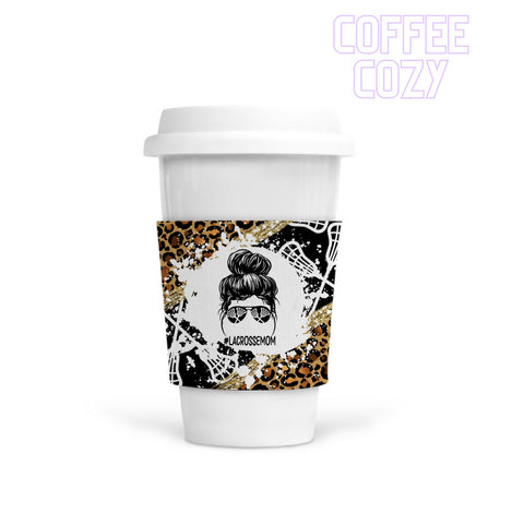 Coffee Cozy - Lacrosse Mom