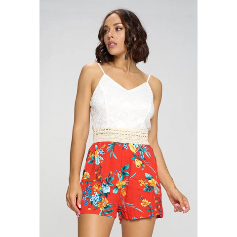 Floral Romper