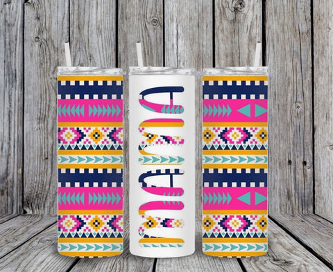 Skinny Tumbler - Mama Aztec